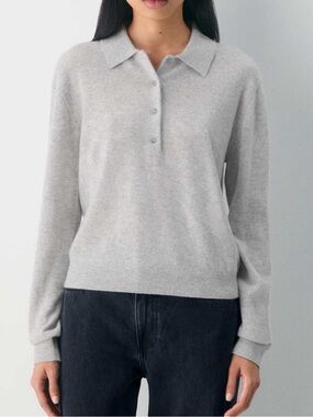 Aritiza Cashmere Polo Sweater